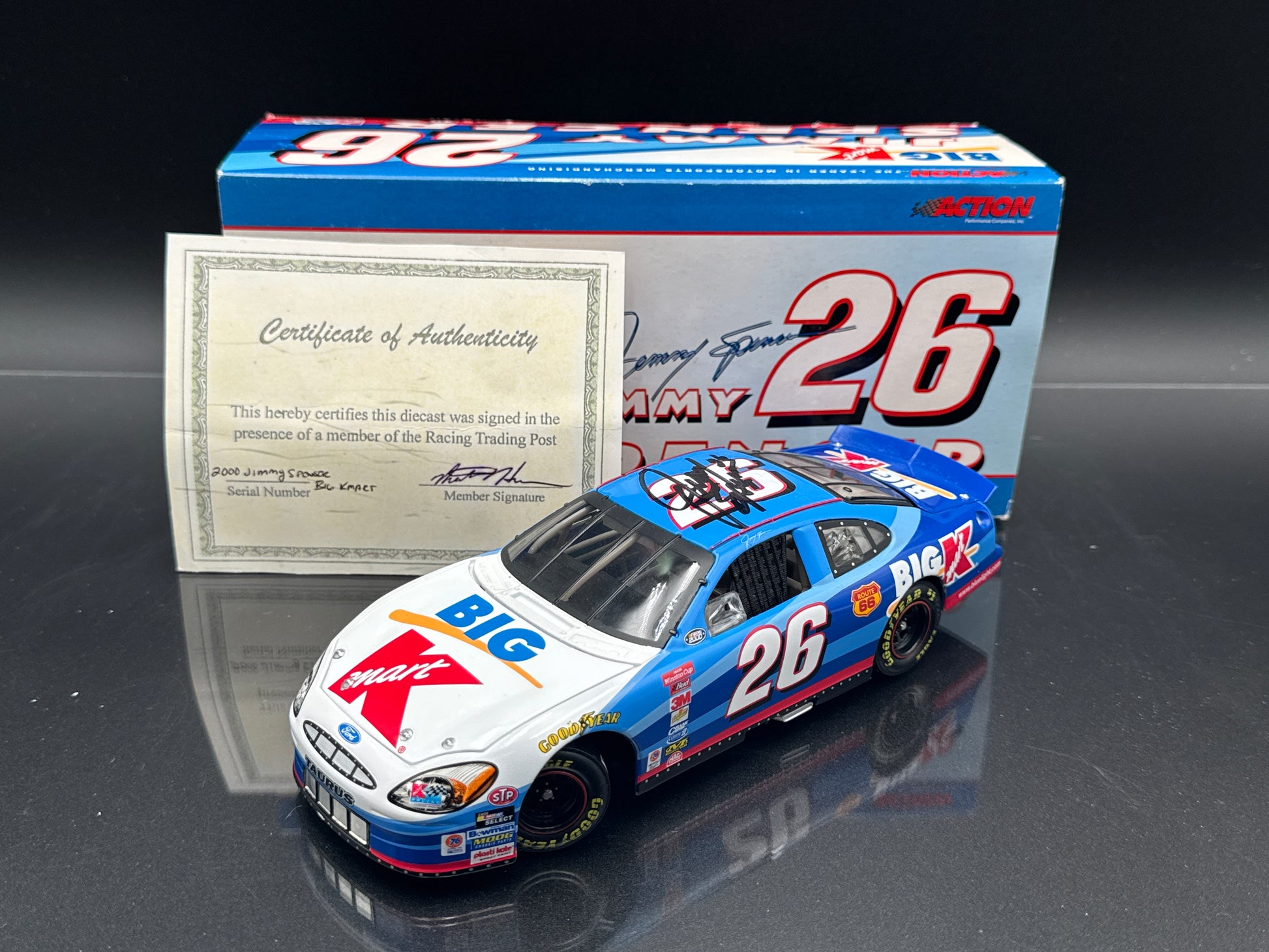 Jimmy Spencer #26 Kmart 2000 Taurus