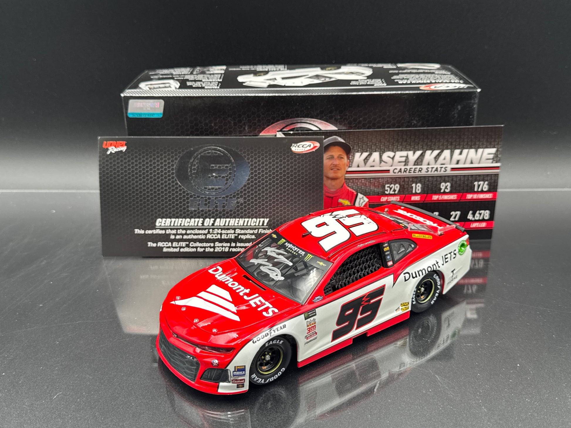Kasey Kahne #95 Dumont Jets Darlington 2018 Camaro Elite