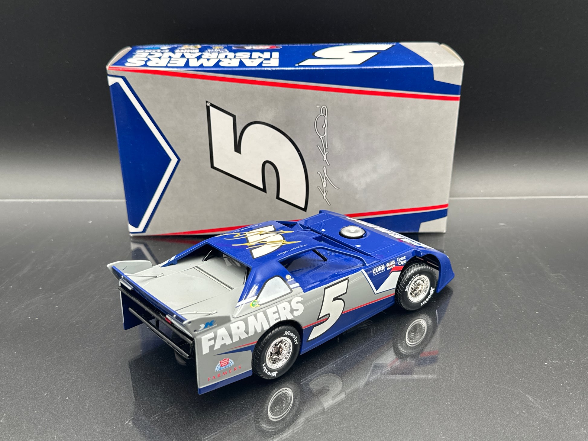 Kasey Kahne #5 Farmers Late Model Autographed