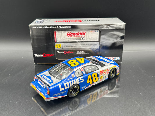 Jimmie Johnson #48 Lowes 2002 Autographed