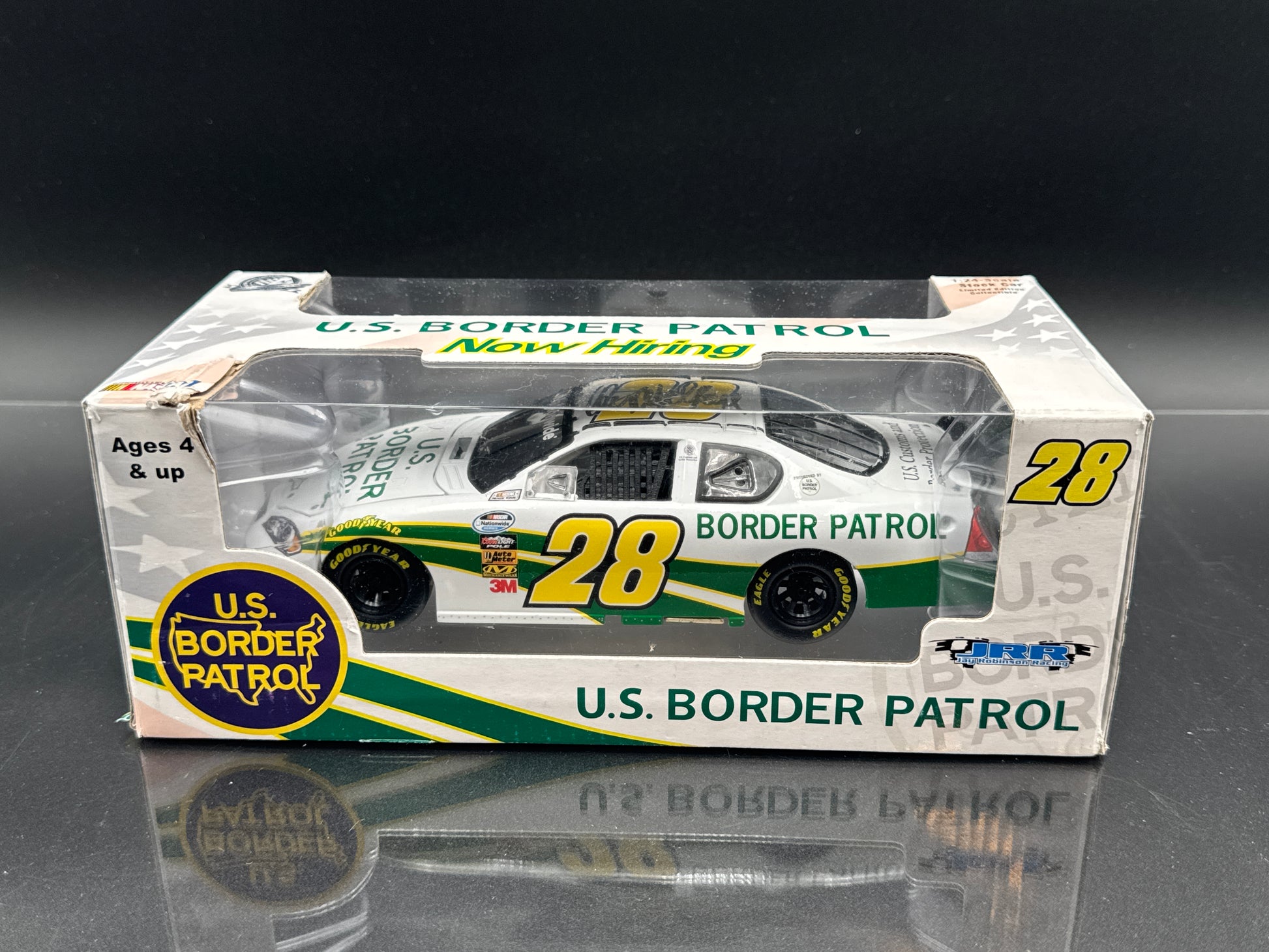 Get Drivers Name #28 U.S. Border Patrol Autographed