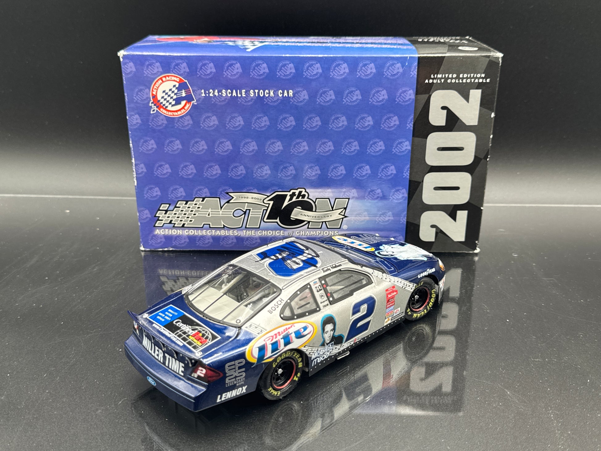 Rusty Wallace #2 Miller Lite / Elvis 25th Anniversary 2002 Taurus