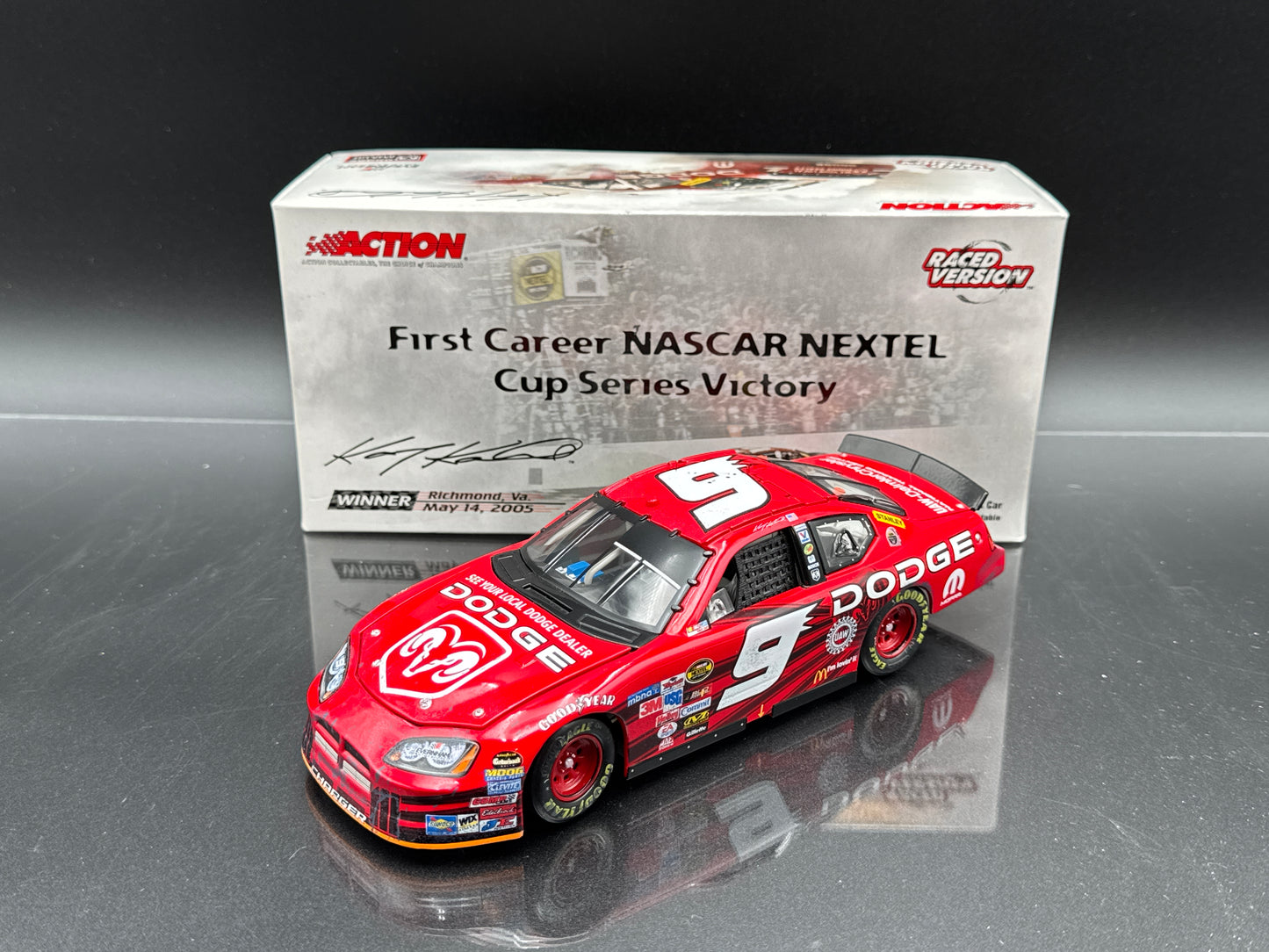 Kasey Kahne #9 Dodge Dealers / Richmond Raced Win Version 2005 Charger