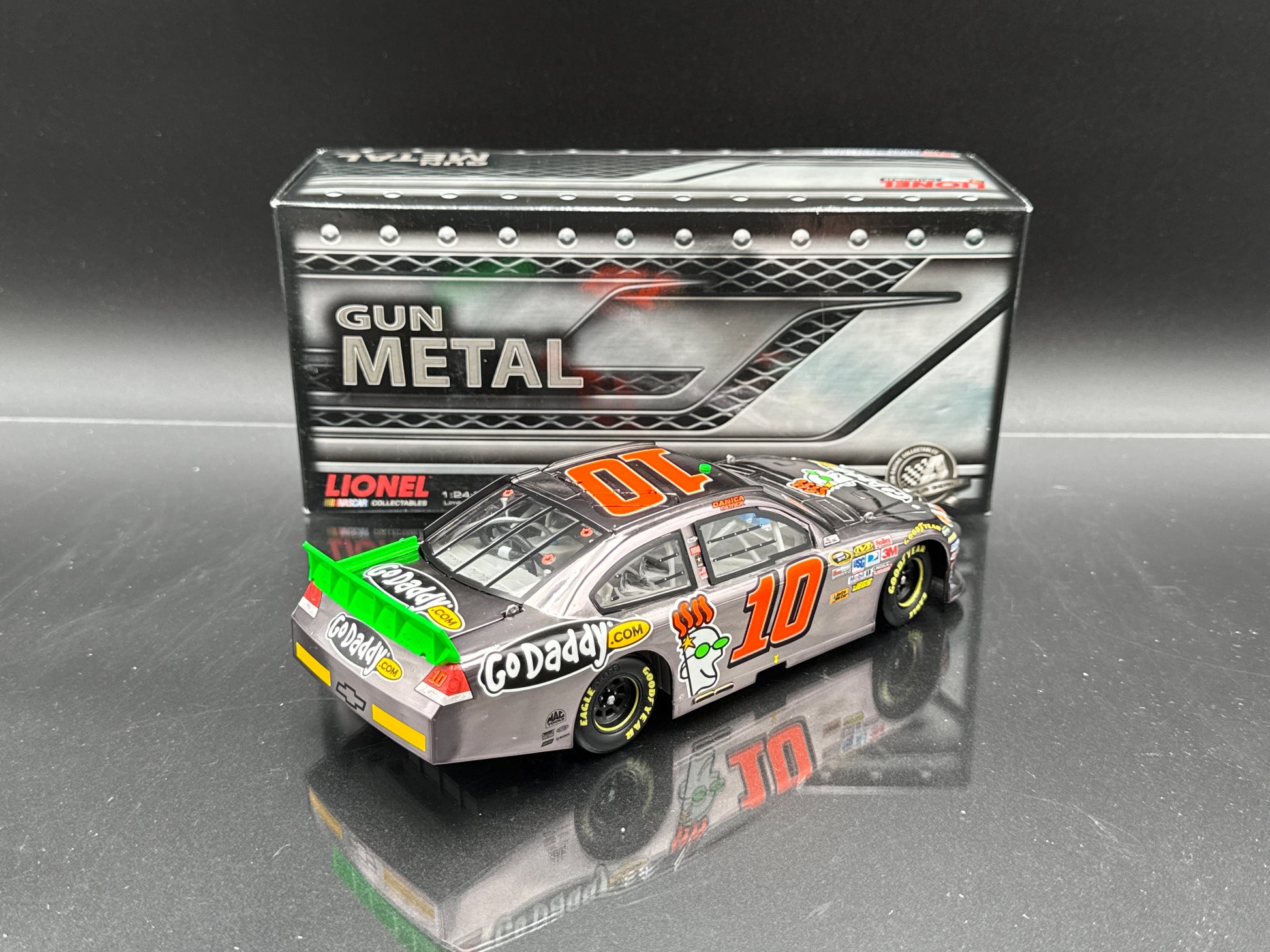 Danica Patrick #10 Godaddy.com 2012 impala Gunmetal