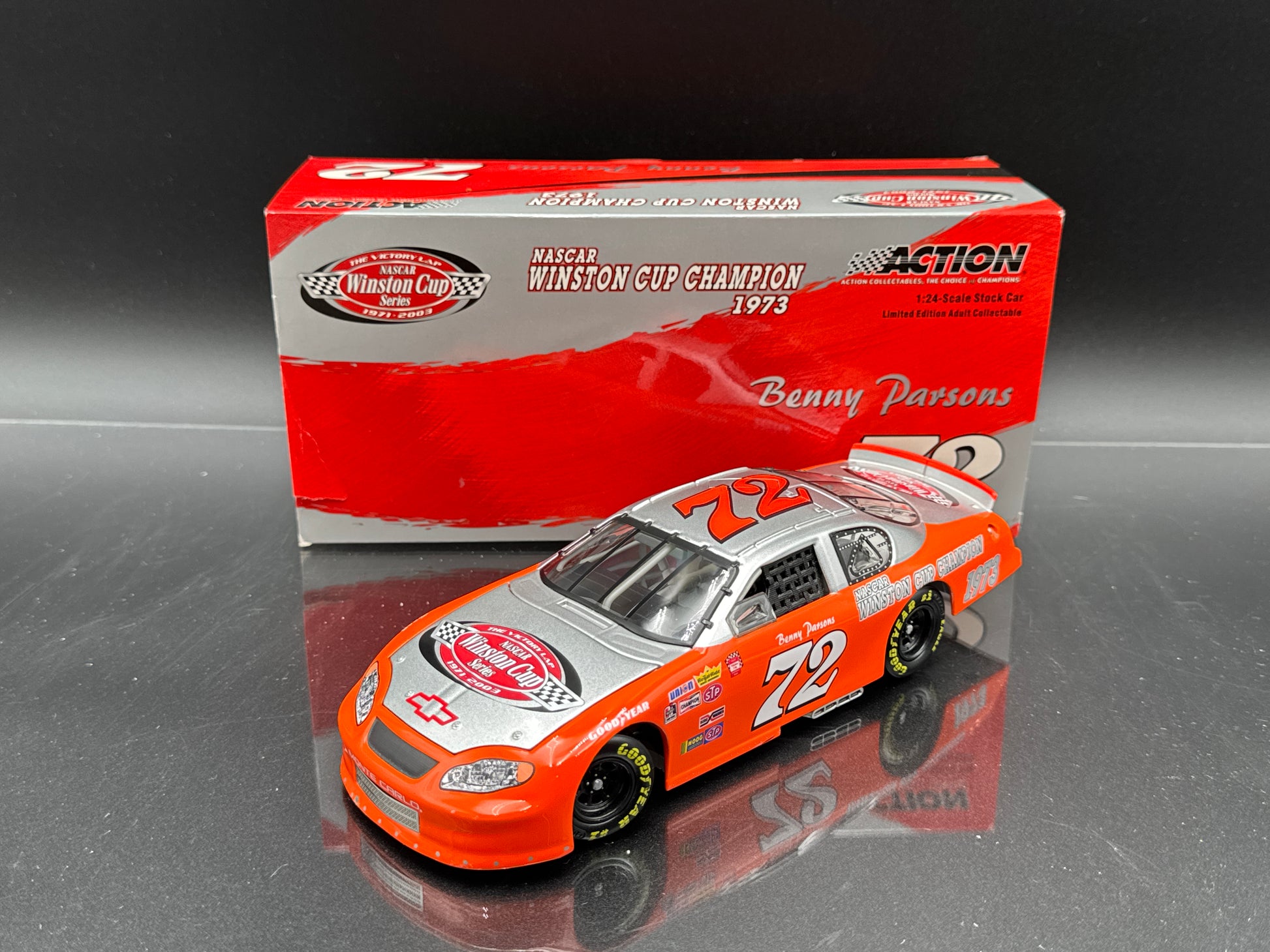 Benny Parsons #72 The Victory Lap / 1973 Champion 2003 Monte Carlo