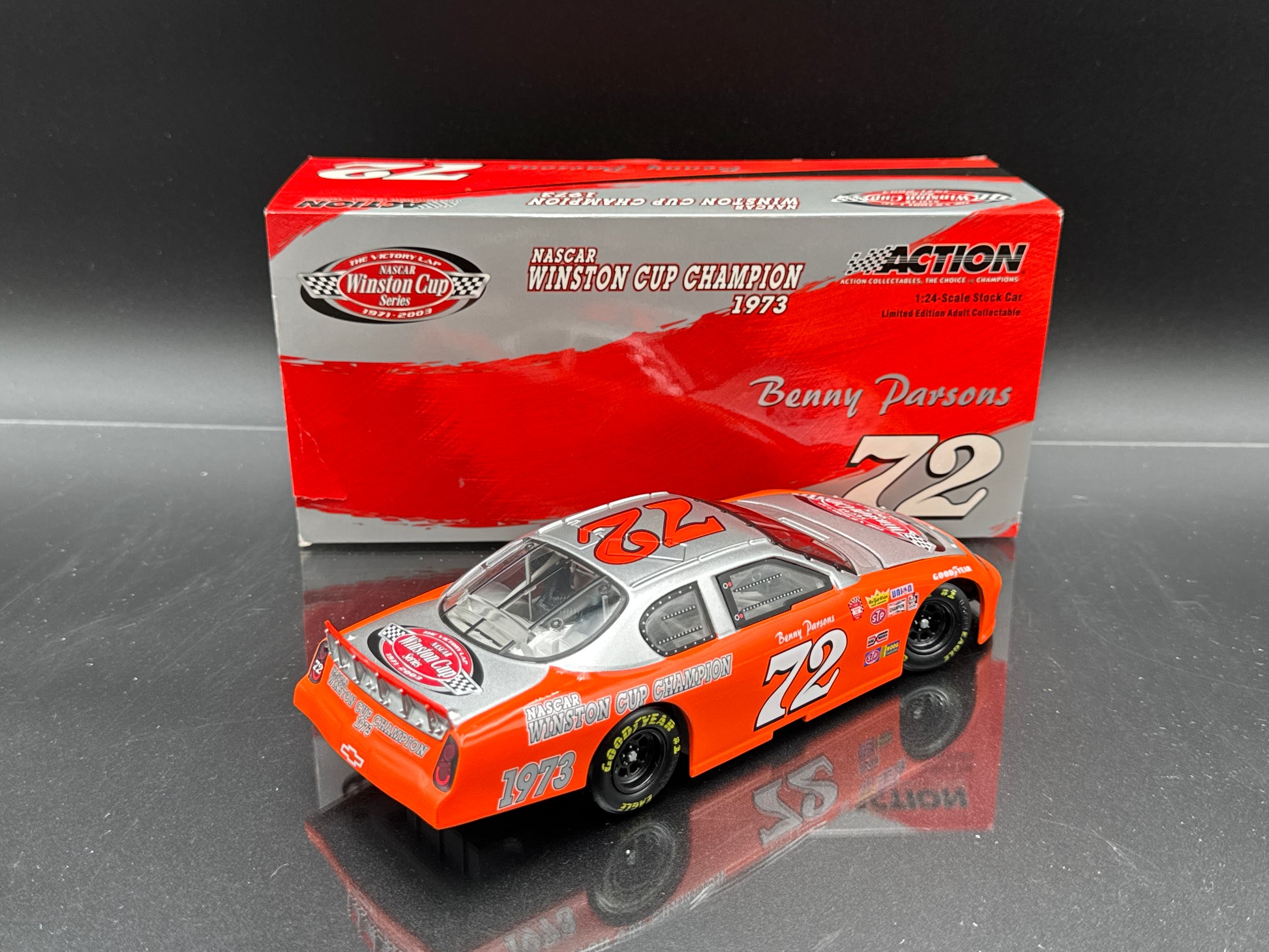 Benny Parsons #72 The Victory Lap / 1973 Champion 2003 Monte Carlo