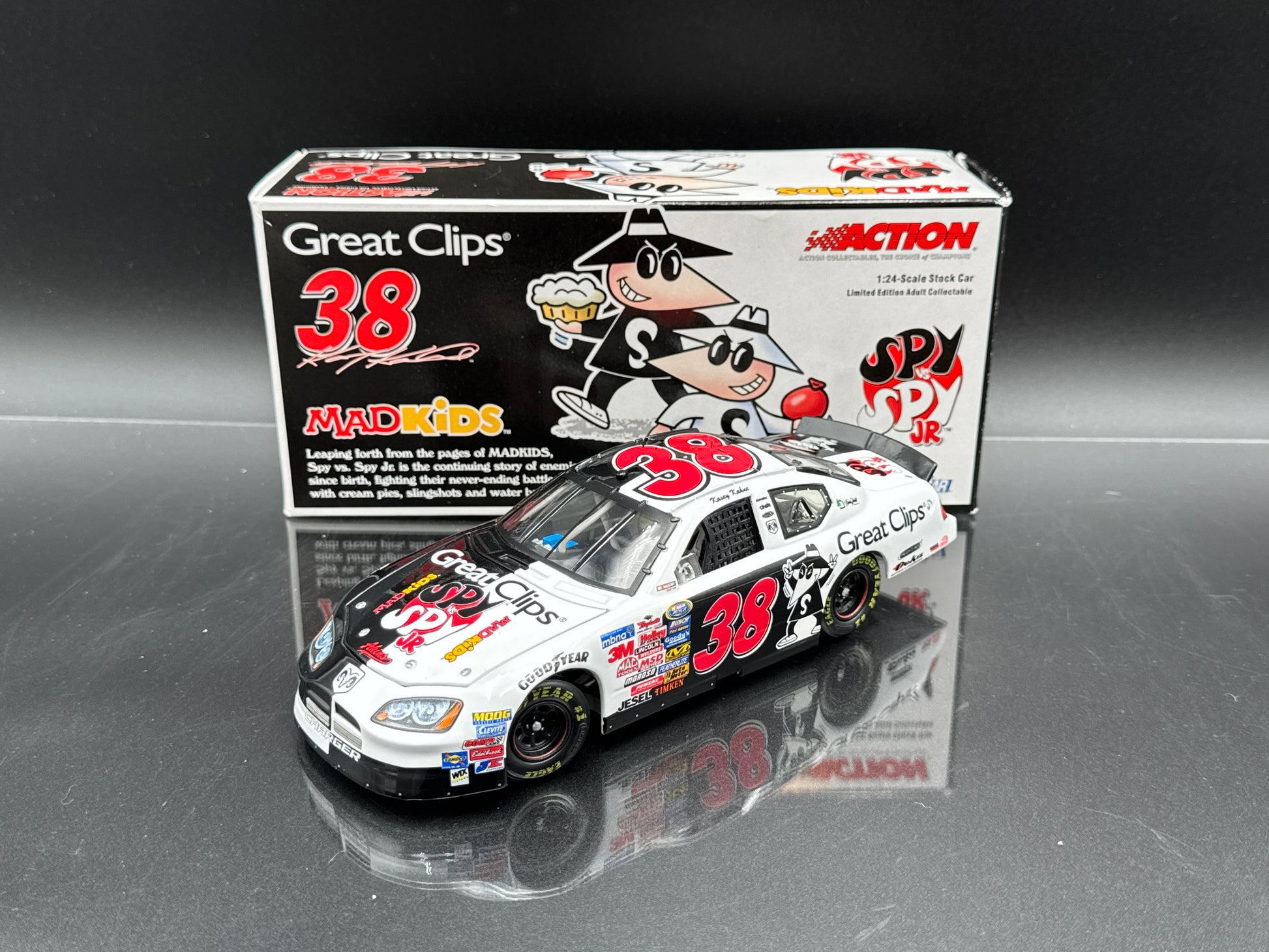 Kasey Kahne #38 Great Clips / Spy vs. Spy Kids 2005 Charger