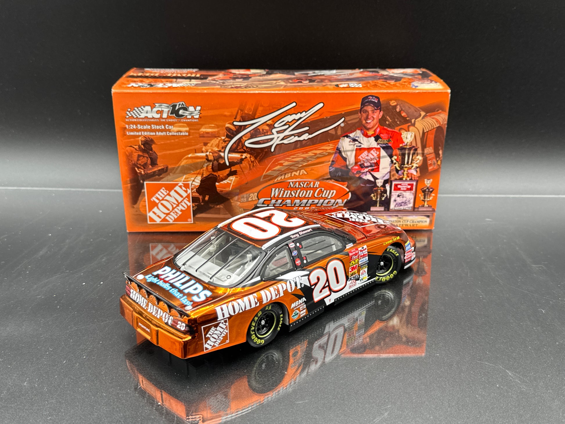 人 2002 Grand Prix Tony Stewart • #20 Home Depot / 2002 Winston Cup Championship