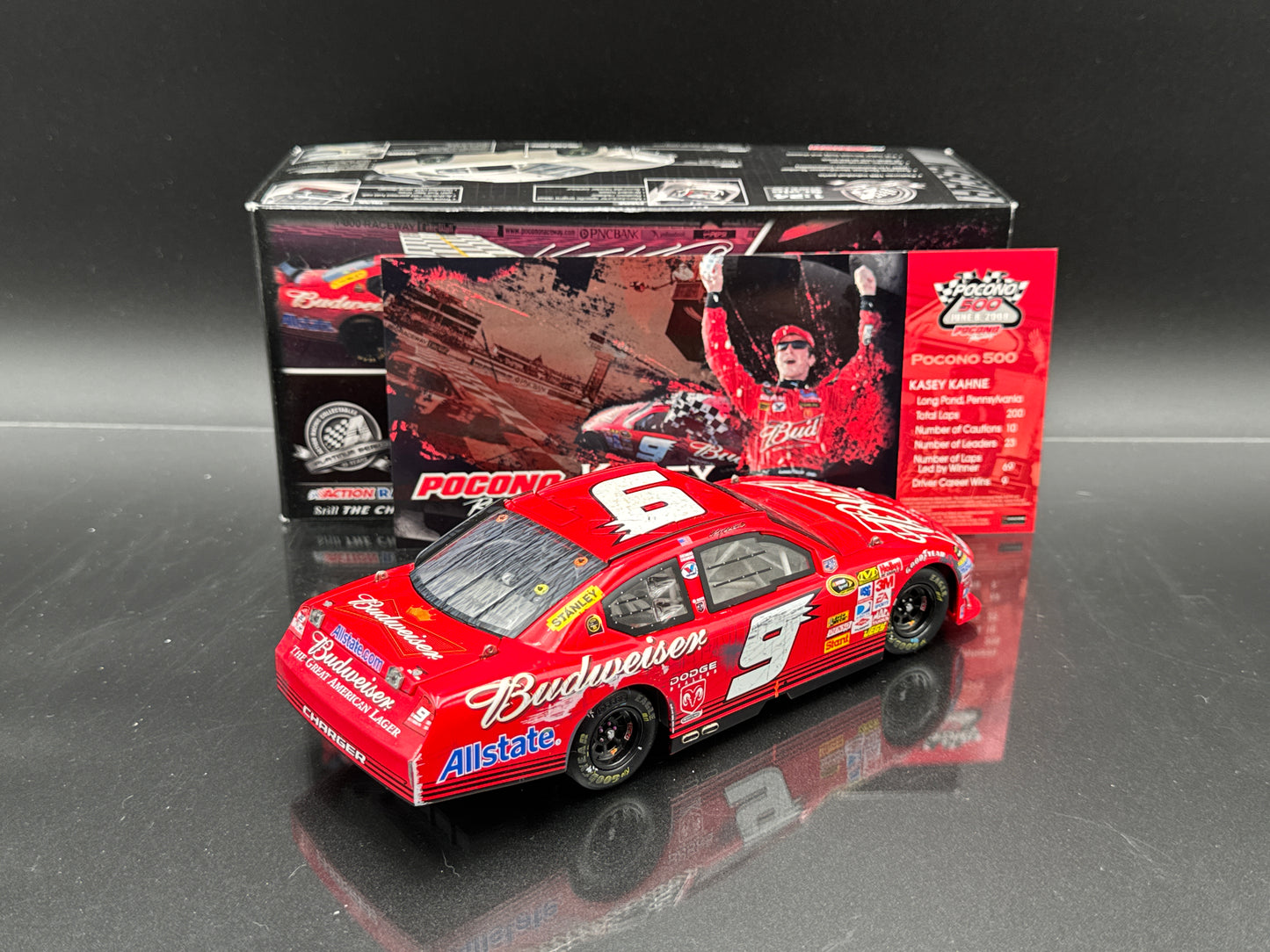 Kasey Kahne #9 Budweiser 2008 Charger Pocono Win
