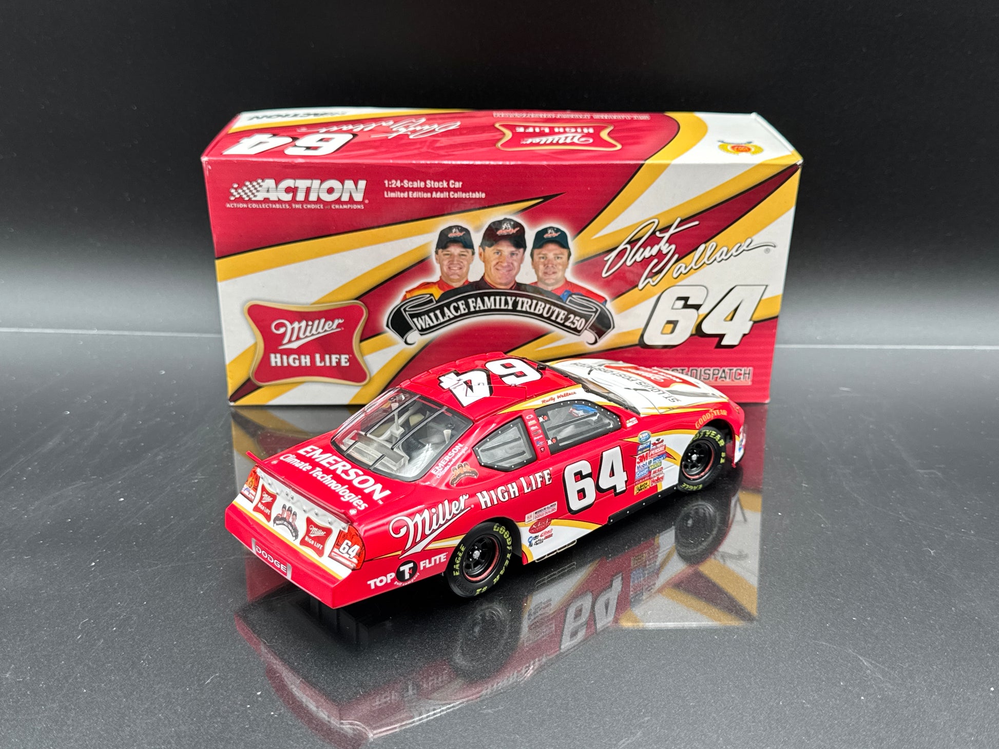 Rusty Wallace #64 Miller High Life / Wallace Family Tribute 2005 Charger