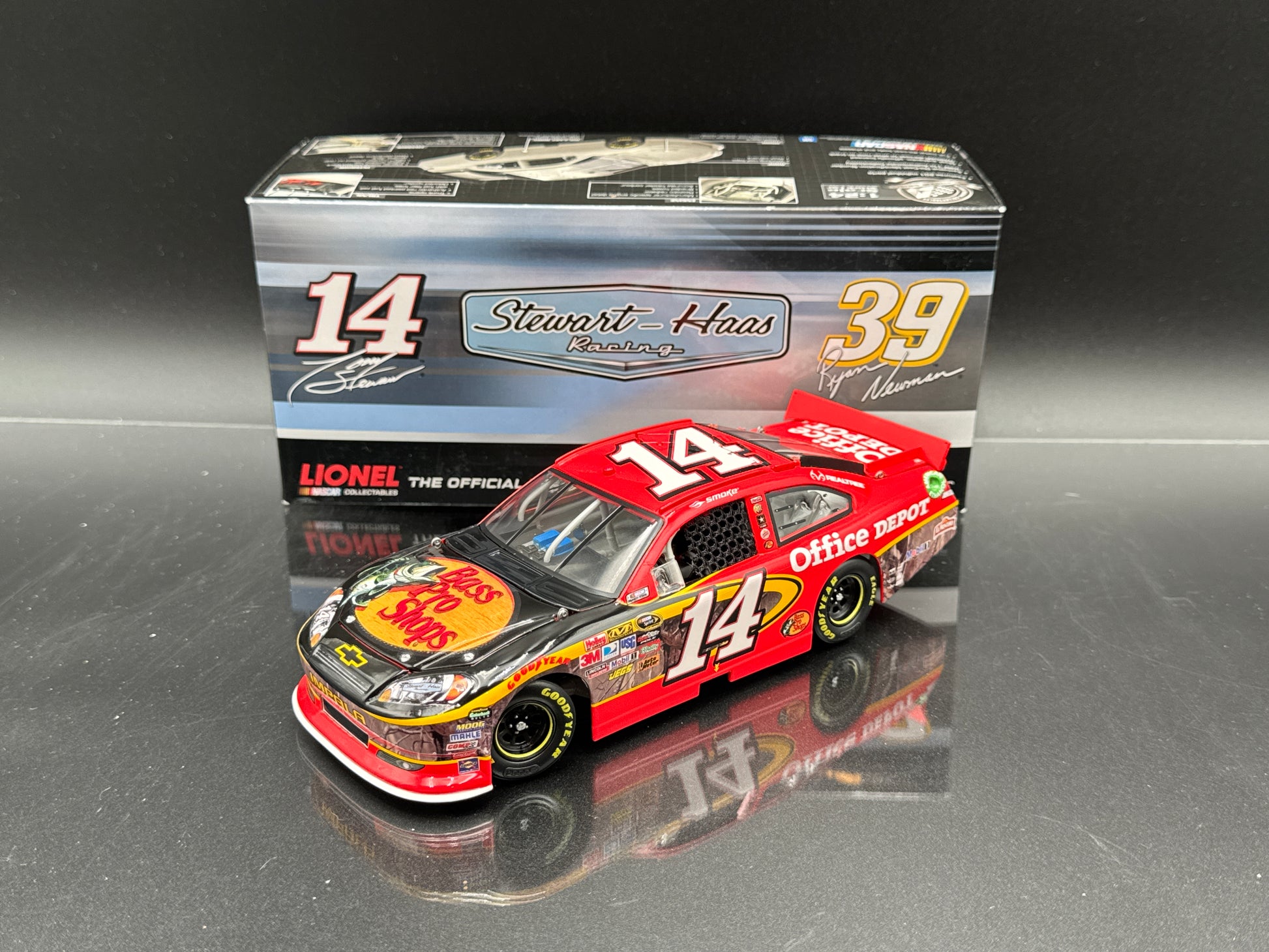 Tony Stewart #14 Office Depot Bass Pro/Realtree 2011 Impala