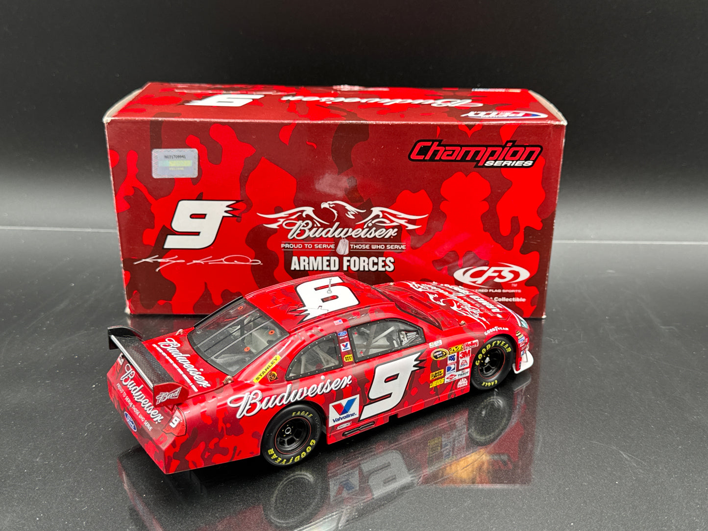 Kasey Kahne #9 Budweiser Armed Forces
