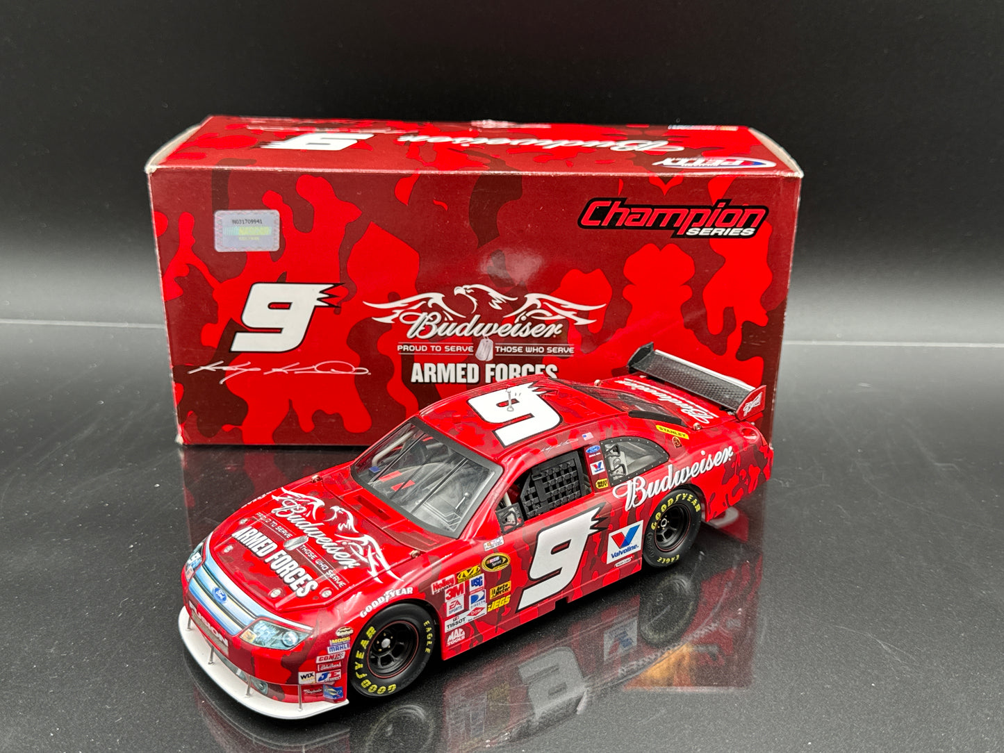 Kasey Kahne #9 Budweiser Armed Forces