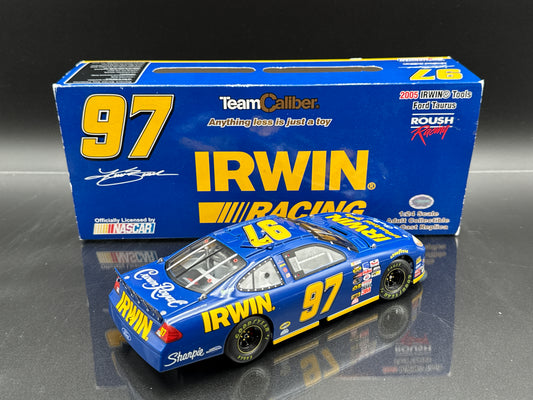 Kurt Busch #97 Irwin Tools Autographed