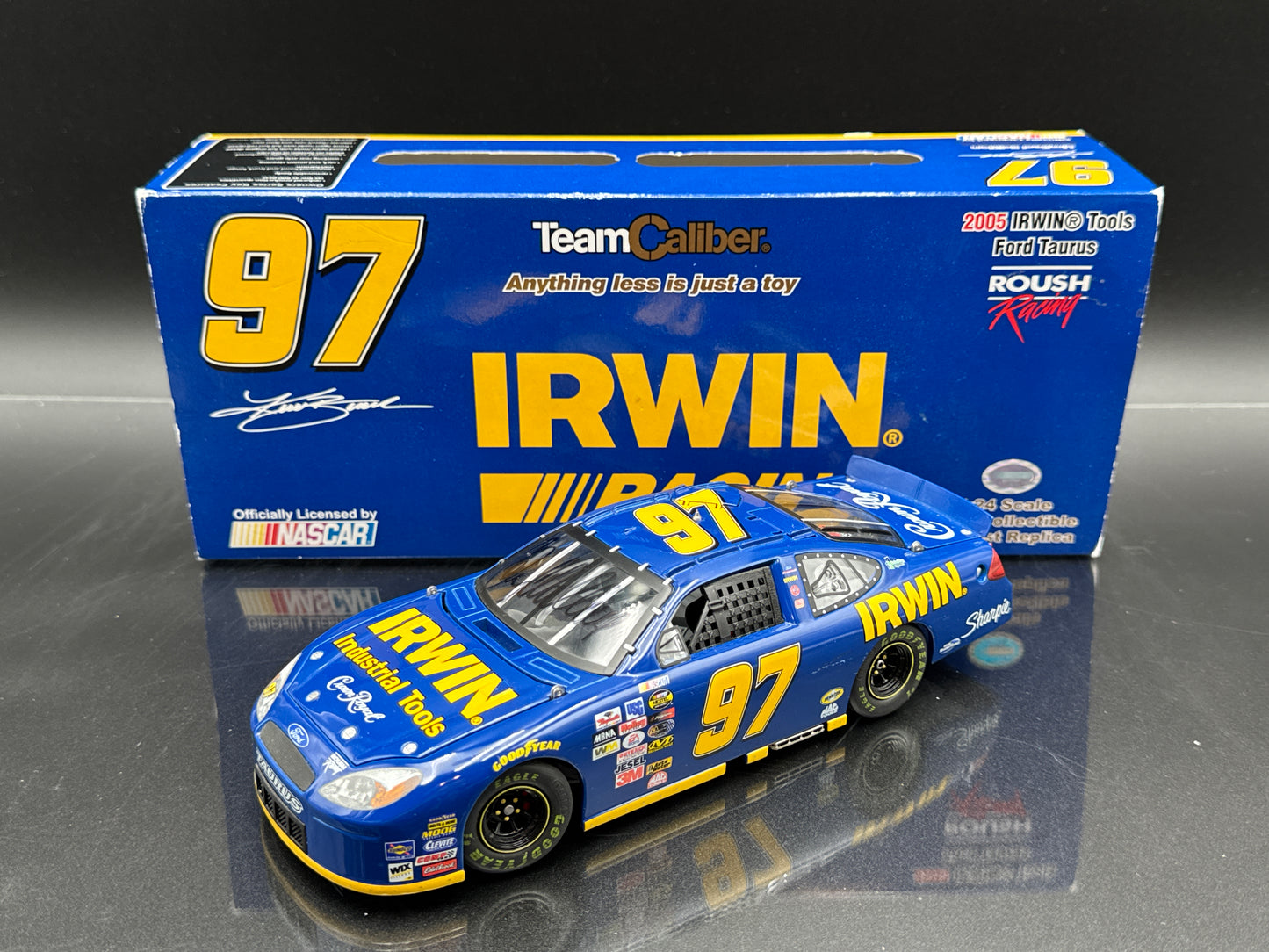 Kurt Busch #97 Irwin Tools Autographed