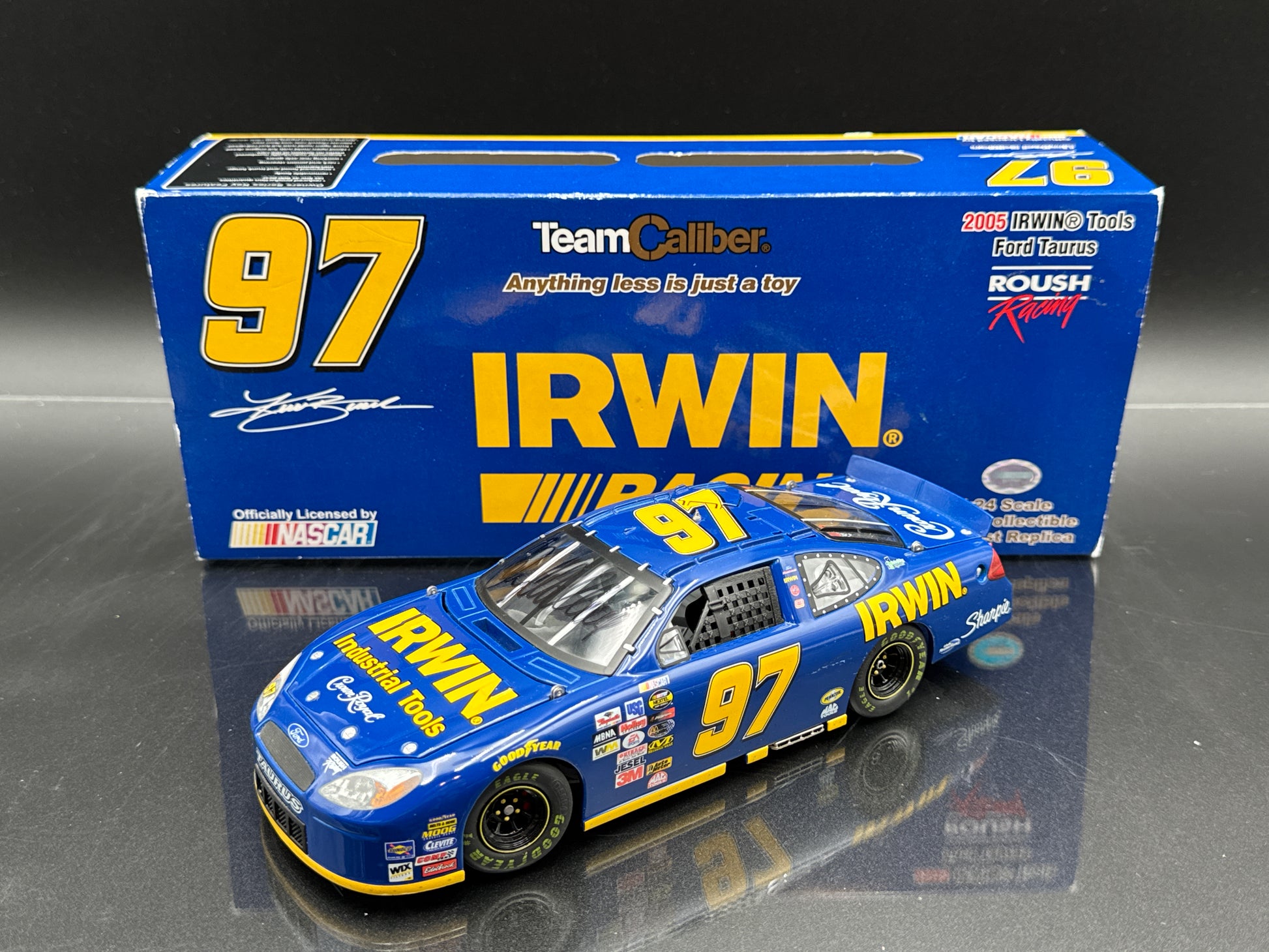 Kurt Busch #97 Irwin Tools Autographed