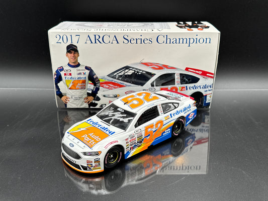 Austin Theriault #52 Federated 2017 ARCA Series Champion Autographed