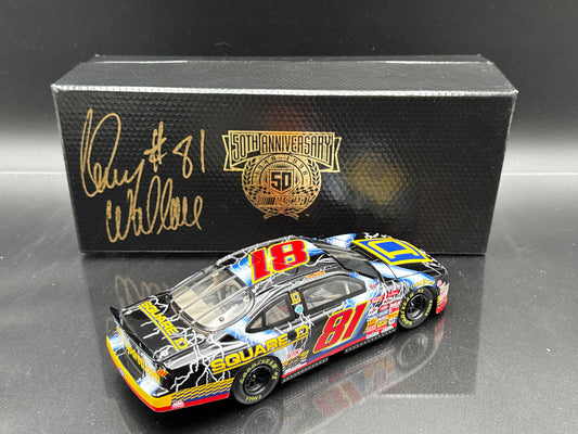 Kenny Wallace #81 Square D Elite Autographed Box