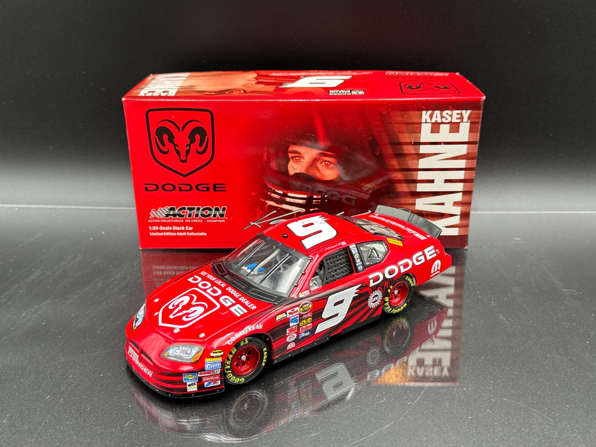 Kenny Wallace #81 Square D Elite Autographed Box
