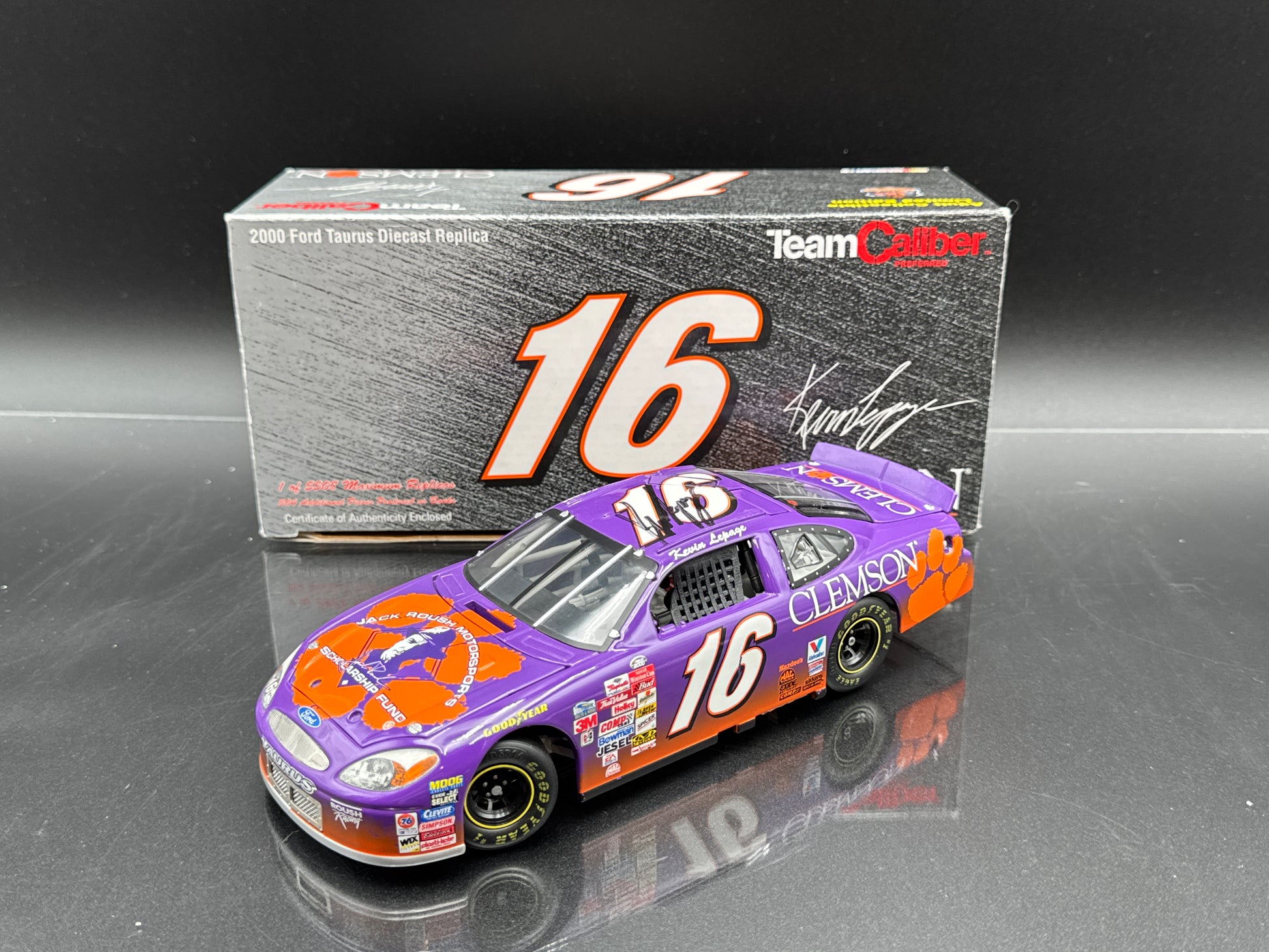Kevin Lepage #16 Clemson 2000 Autographed