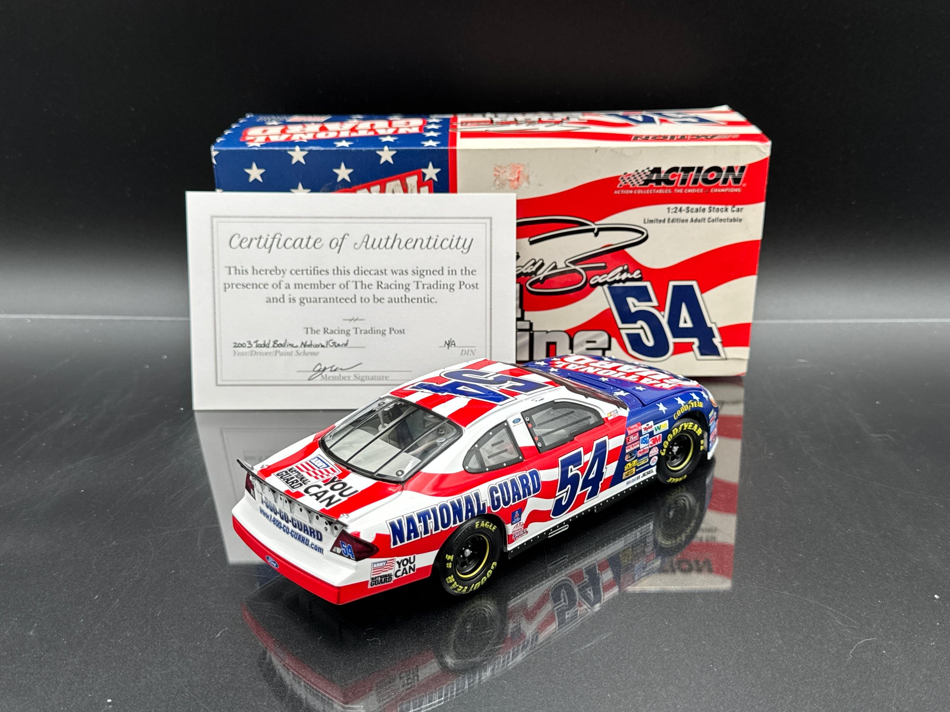 Todd Bodine #54 National Guard 2003 Taurus