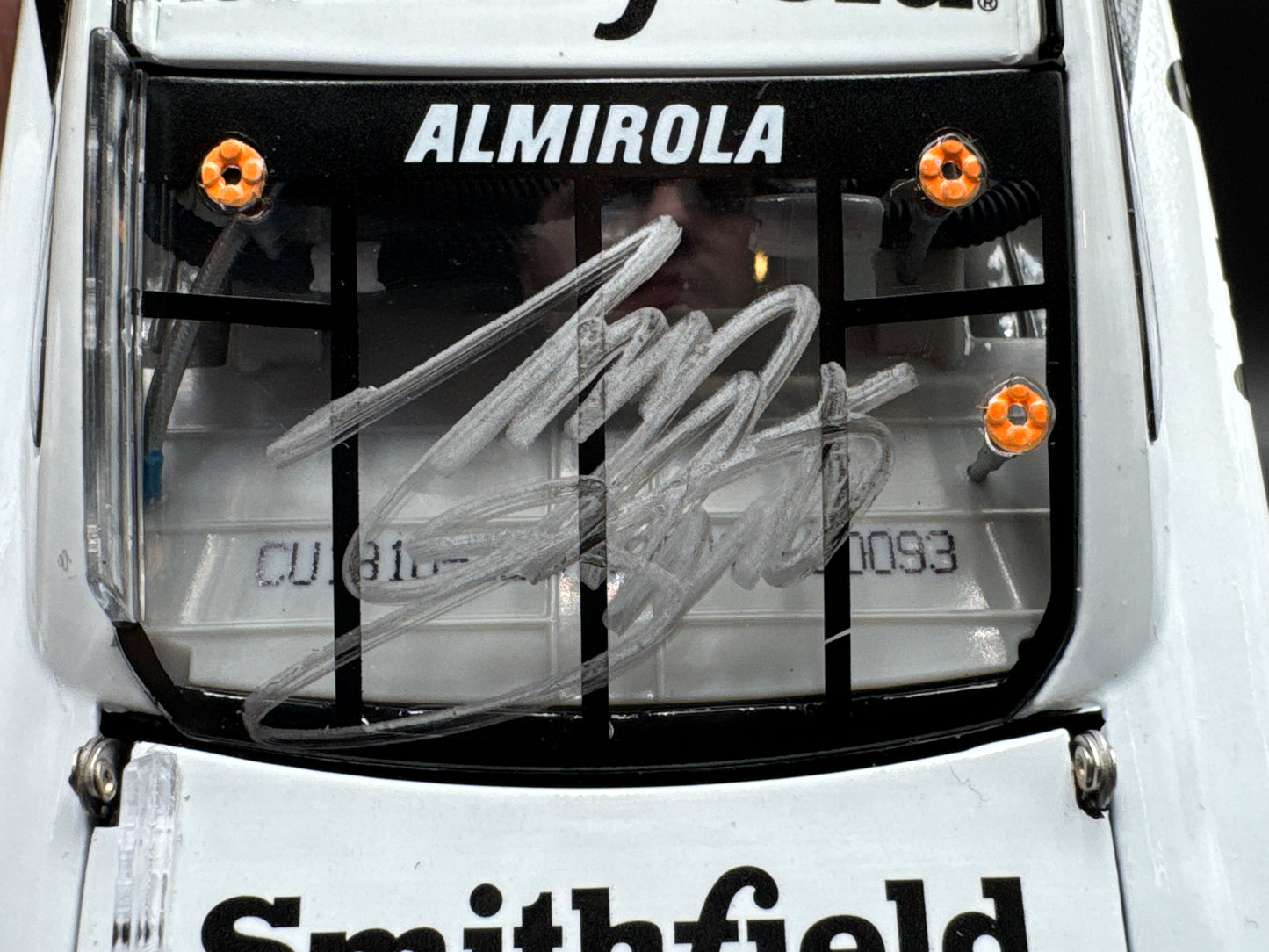 Aric Almirola #10 Smithfield 2018 Fusion Elite Autographed