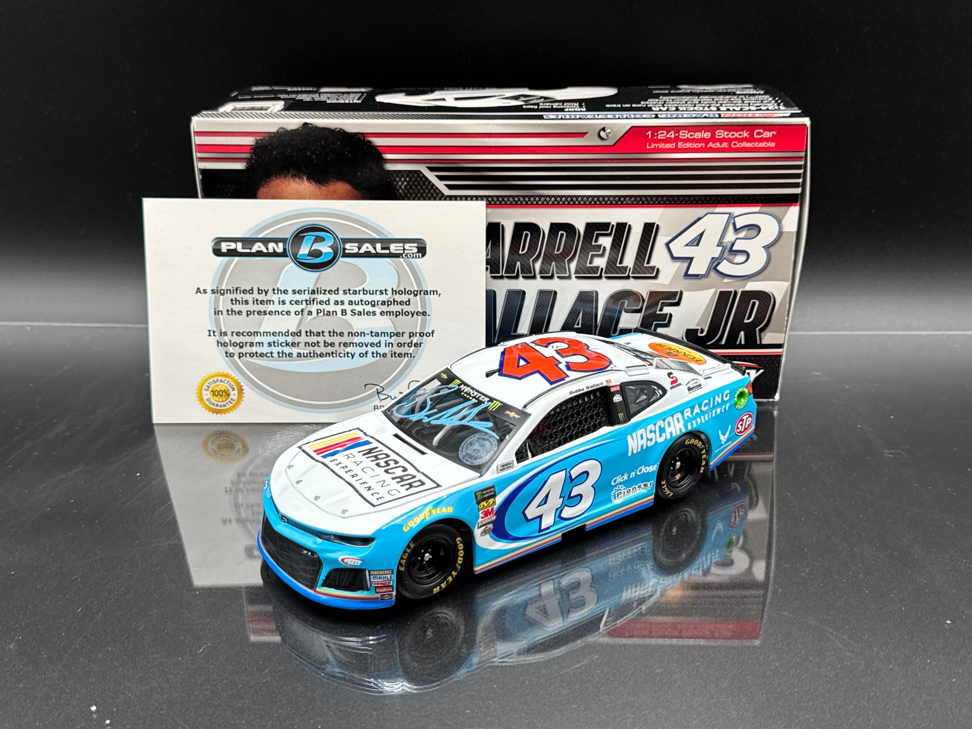Darrell Wallace Jr. #43 NASCAR Racing Experience 2018 Camaro ZL1