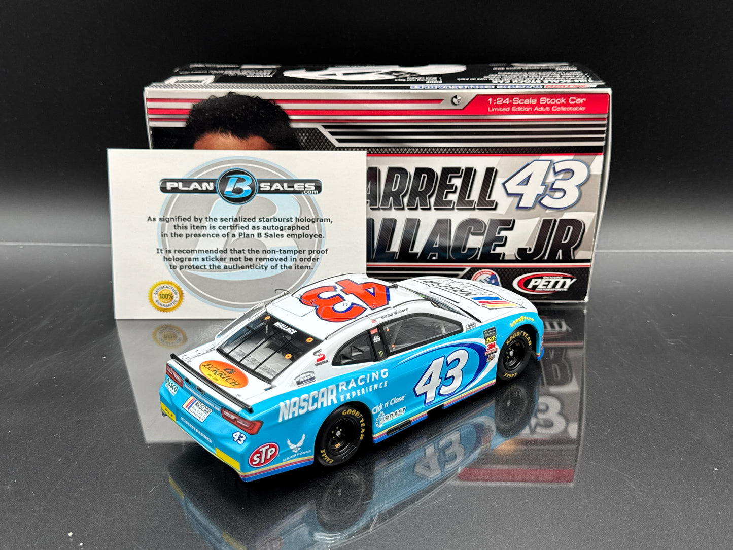 Darrell Wallace Jr. #43 NASCAR Racing Experience 2018 Camaro ZL1