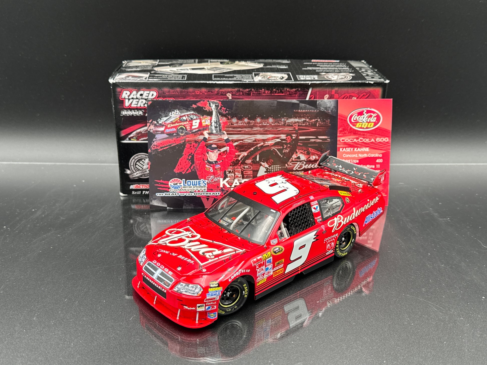 Kasey Kahne #9 Budweiser Coke 600 Race Win 2008 Charger