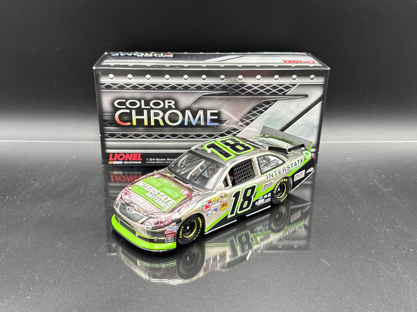 Kyle Busch #18 Interstate Batteries 2012 Camry Color Chrome