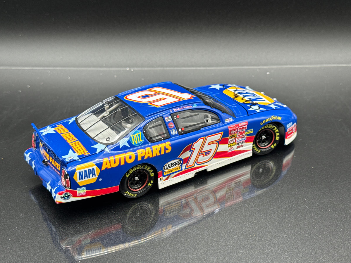Michael Waltrip #15 NAPA Autographed 2001
