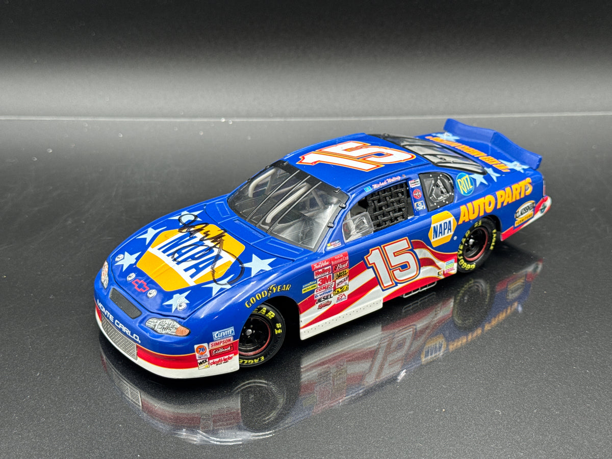 Michael Waltrip #15 NAPA Autographed 2001