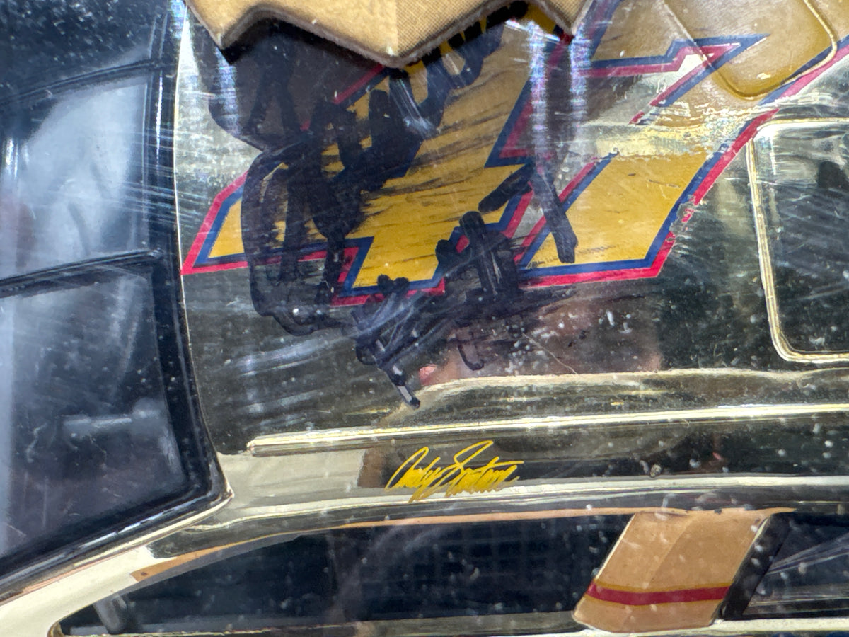 Check Drivers Name #47 Monro Gold Autographed