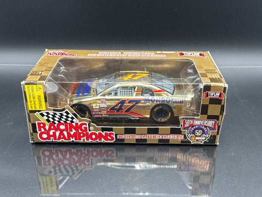 Check Drivers Name #47 MONRO Gold Autographed Racing Champions