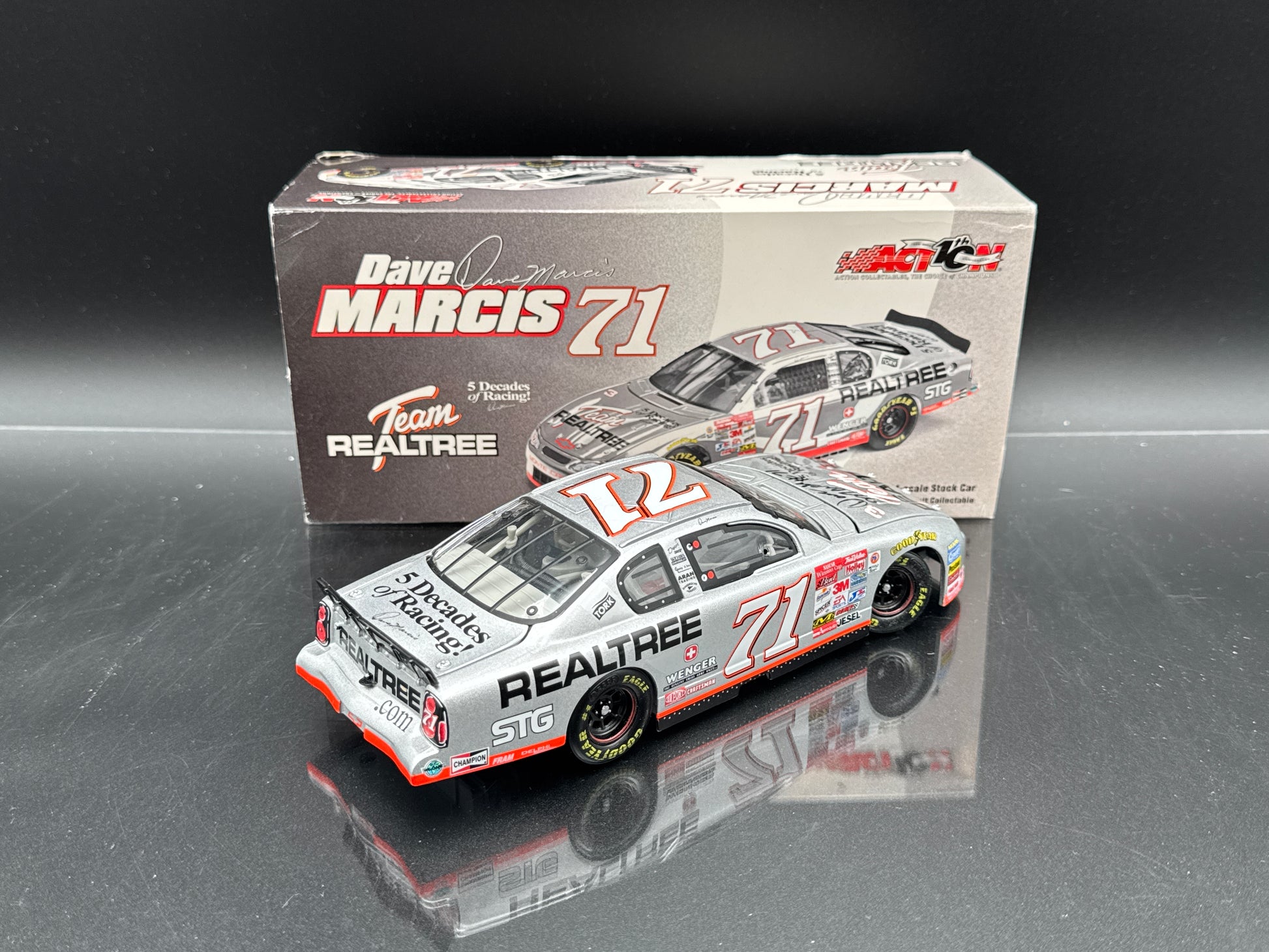 Dave Marcis #71 Team Realtree / Retirement 2002 Monte Carlo