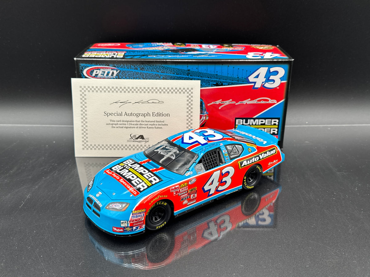 Kasey Kahne # 43 Bumper to Bumper Autographed 2009 Charger