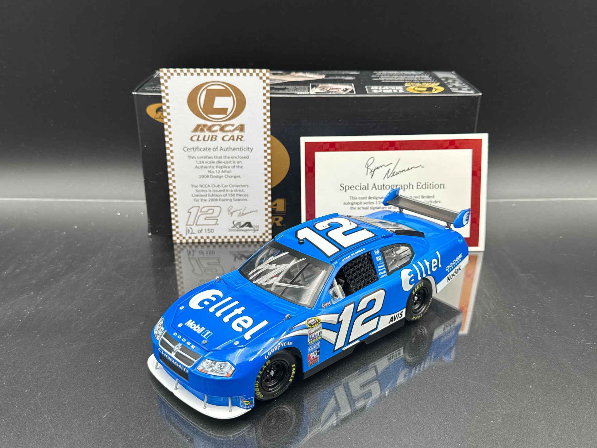 Ryan Newman #12 Alltel 2008 Charger RCCA Club
