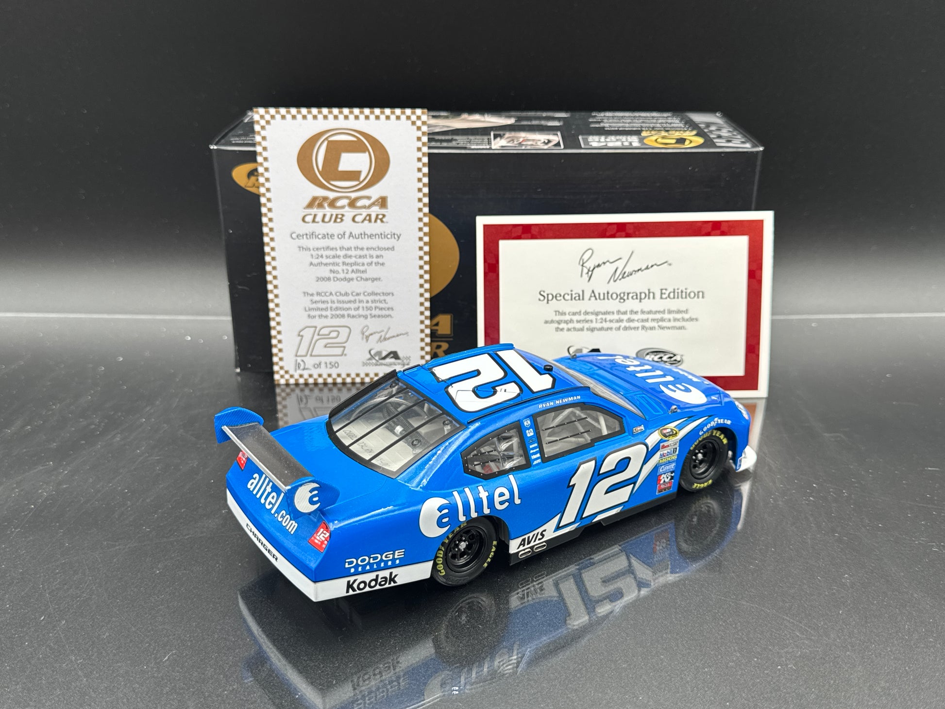 Ryan Newman #12 Alltel 2008 Charger RCCA Club