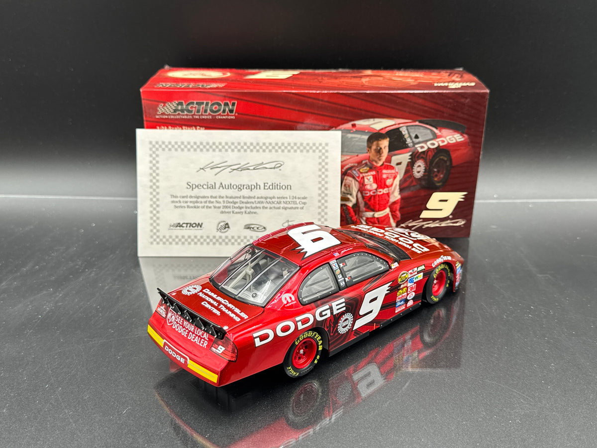 Kasey Kahne #9 Dodge Dealers/Nextel Cup Rookie of the Year/Autographed 2004 Intrepid