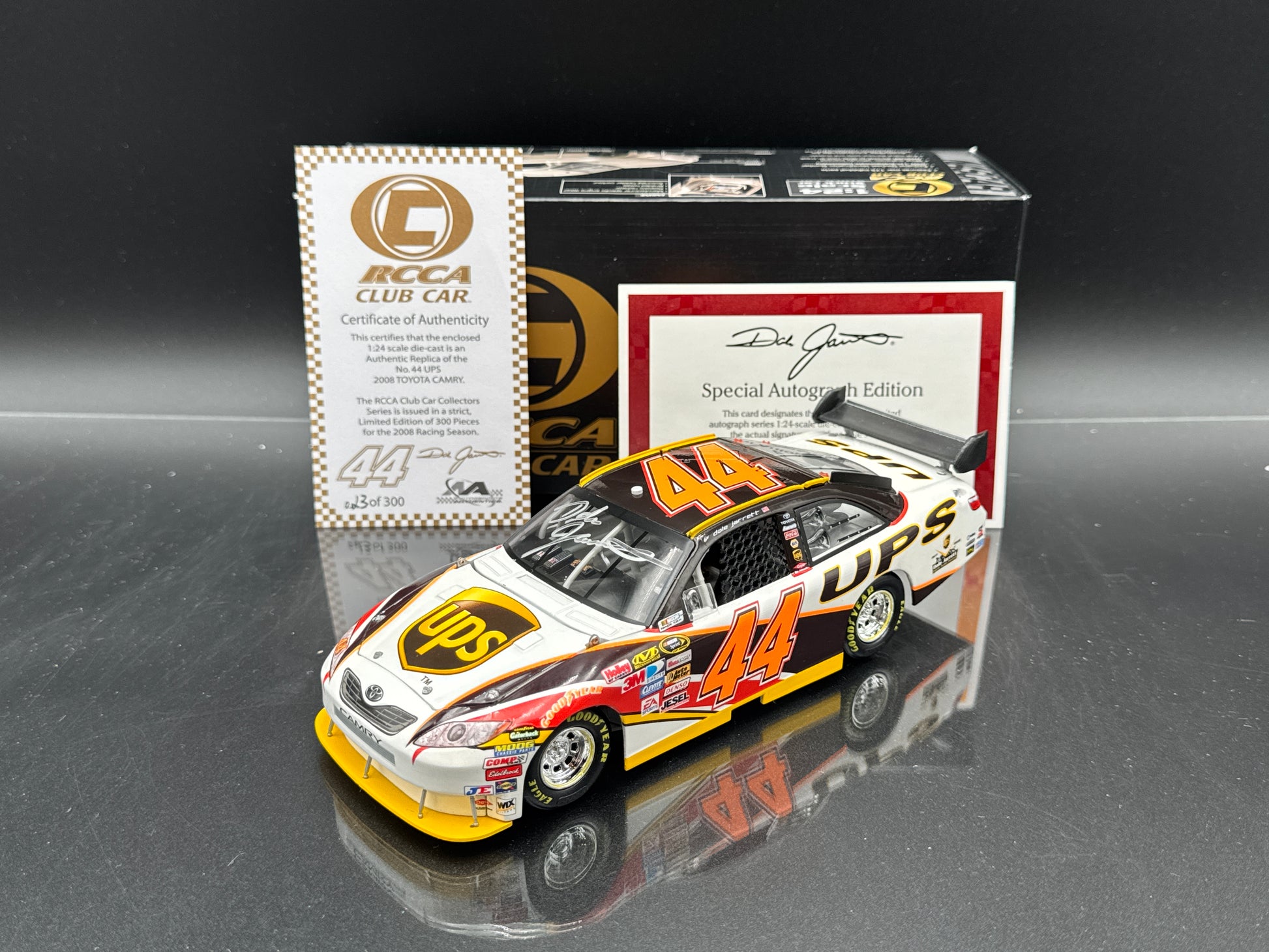 Dale Jarrett #44 UPS 2008 Camry RCCA Club