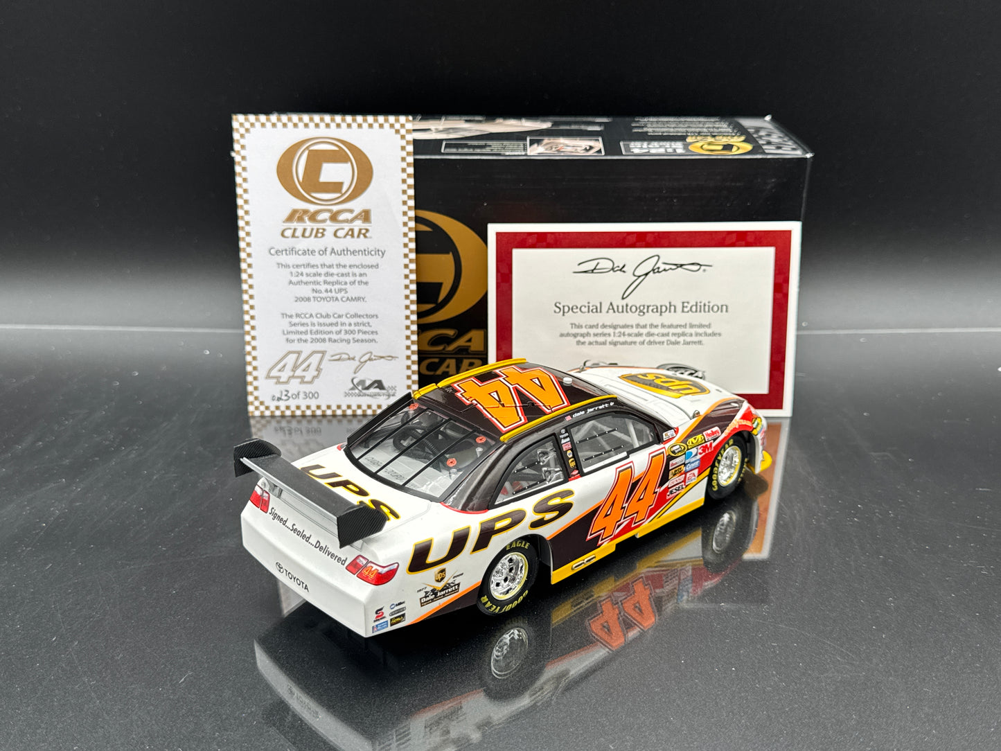 Dale Jarrett #44 UPS 2008 Camry RCCA Club