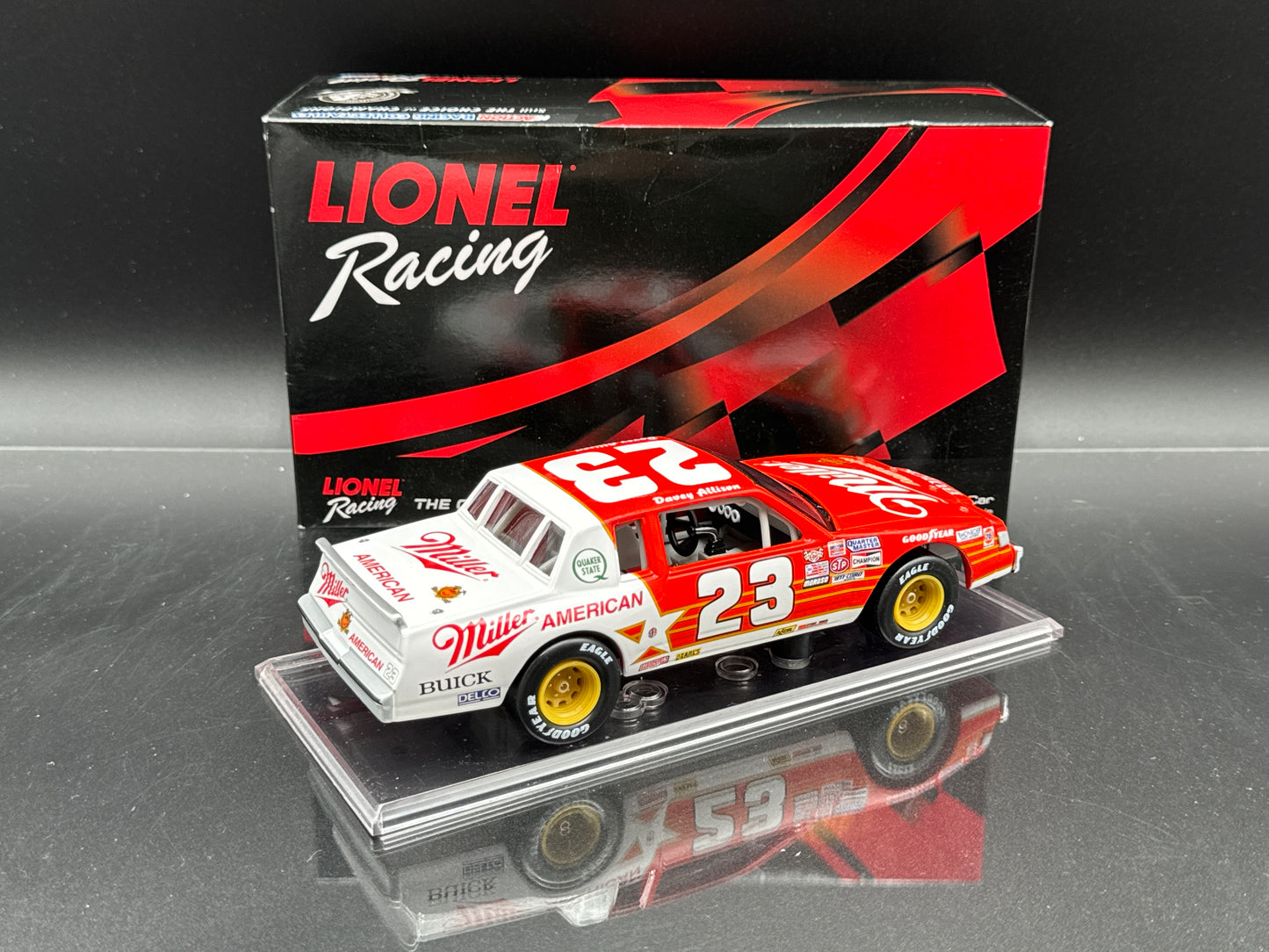 Davey Allison #23 Miller American ARCA 1985 Buick
