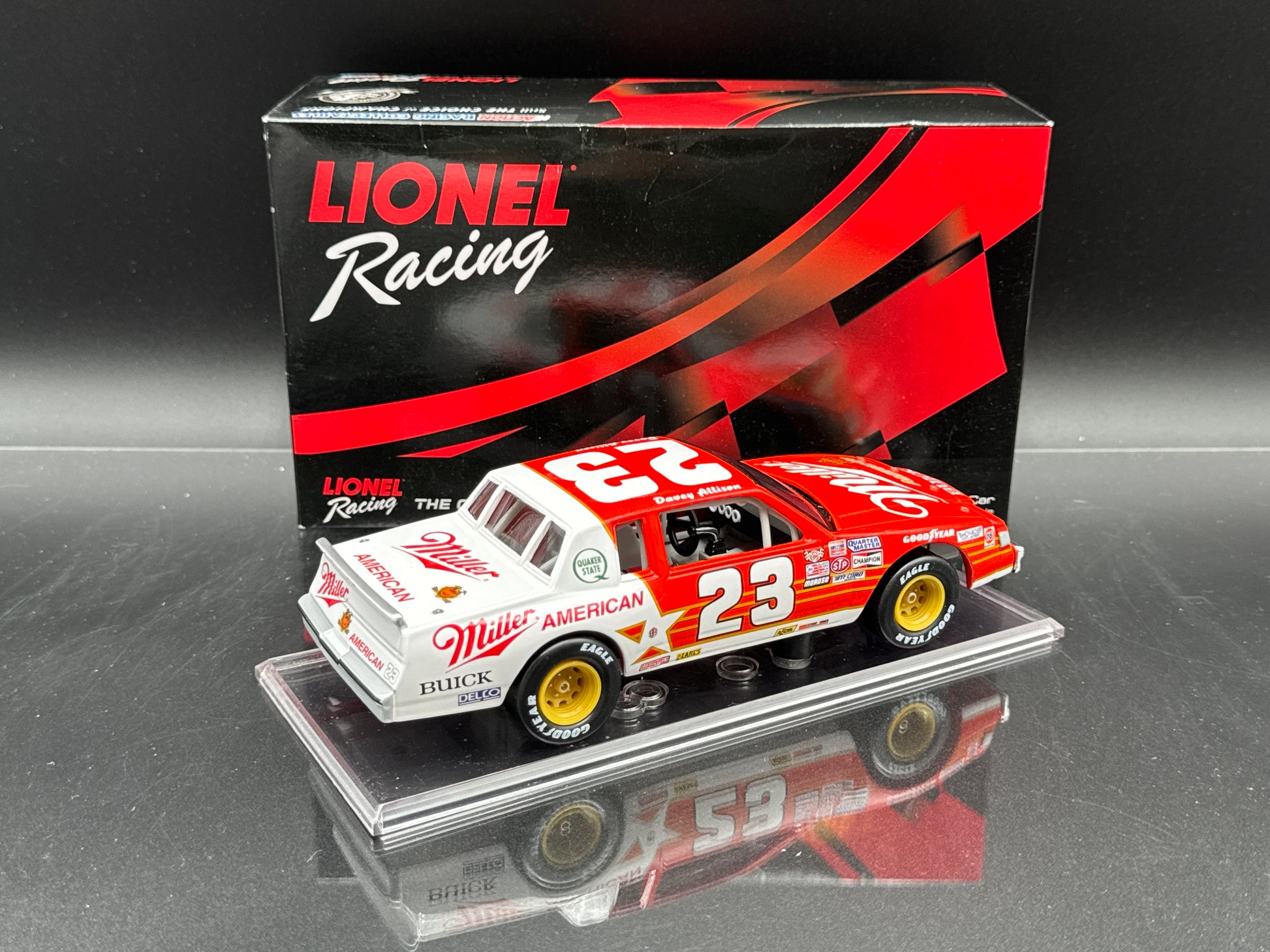Davey Allison #23 Miller American ARCA 1985 Buick