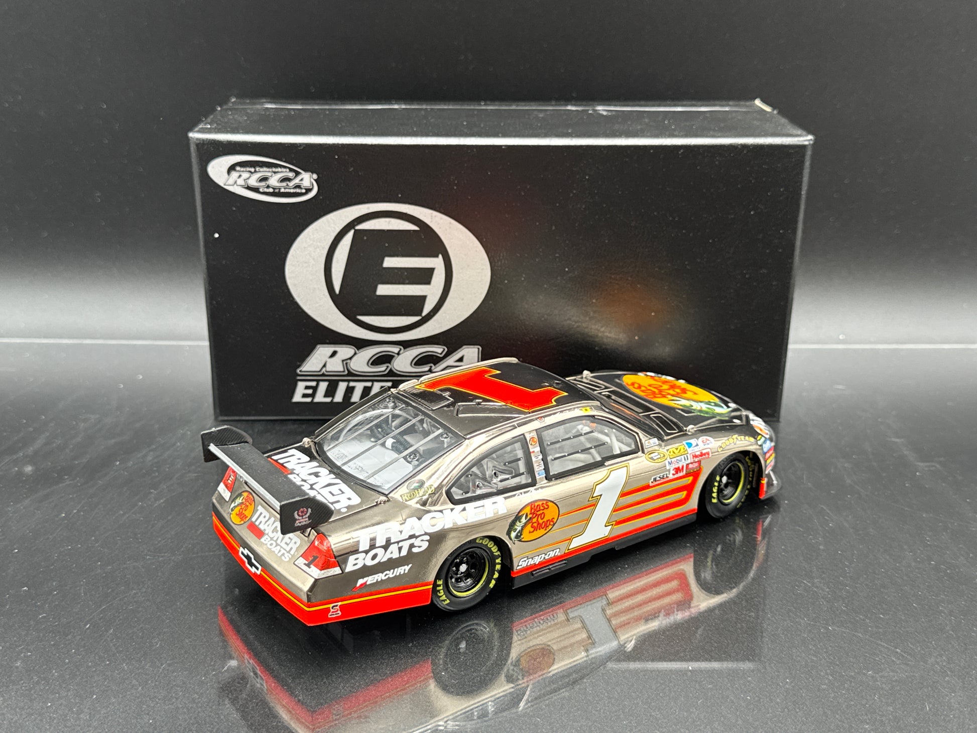 Martin Truex Jr. #1 Bass Pro Shops 2008 Impala SS White Gold Elite