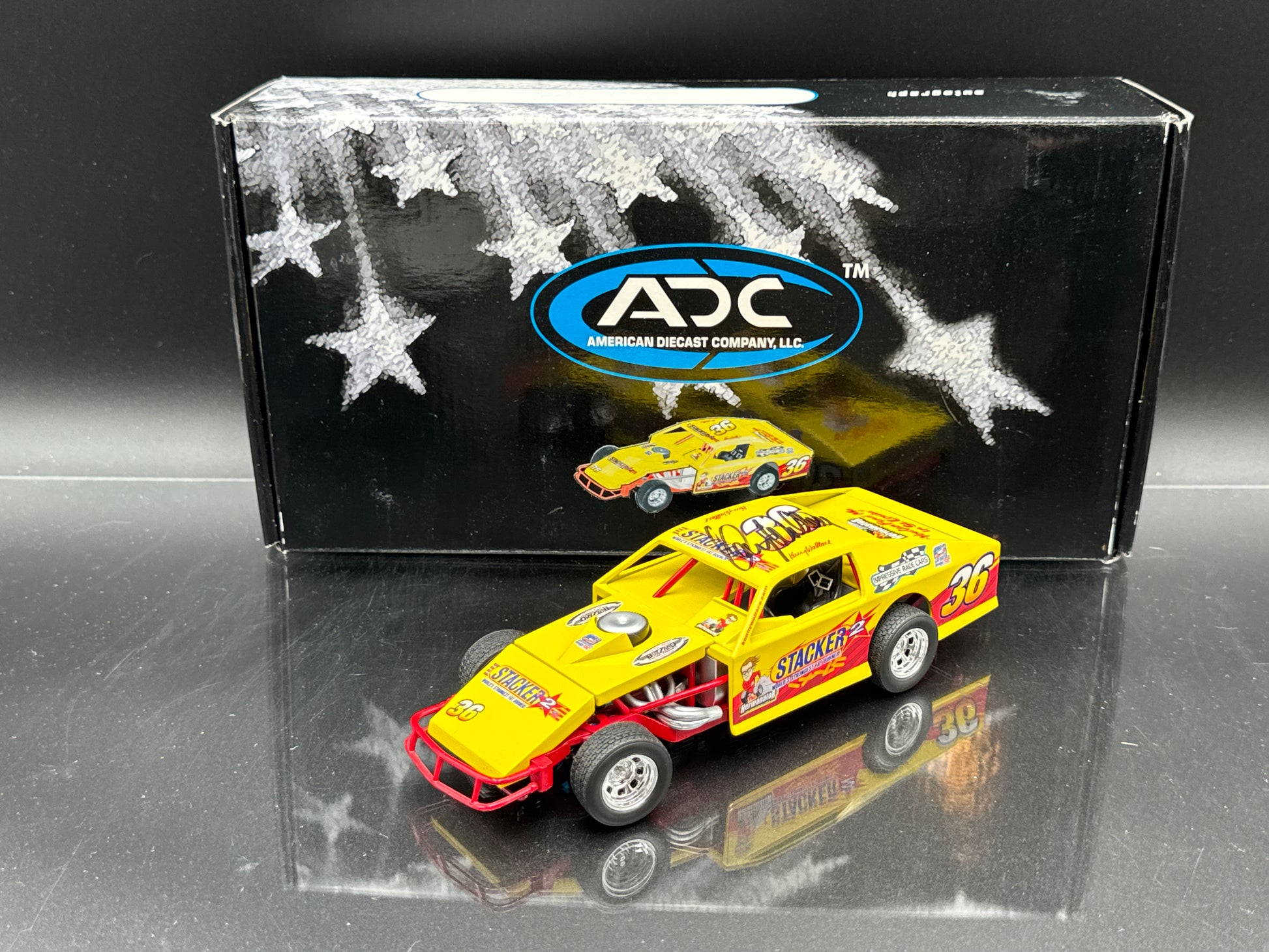 Kenny Wallace #36 Stacker 2 Dirt Autographed