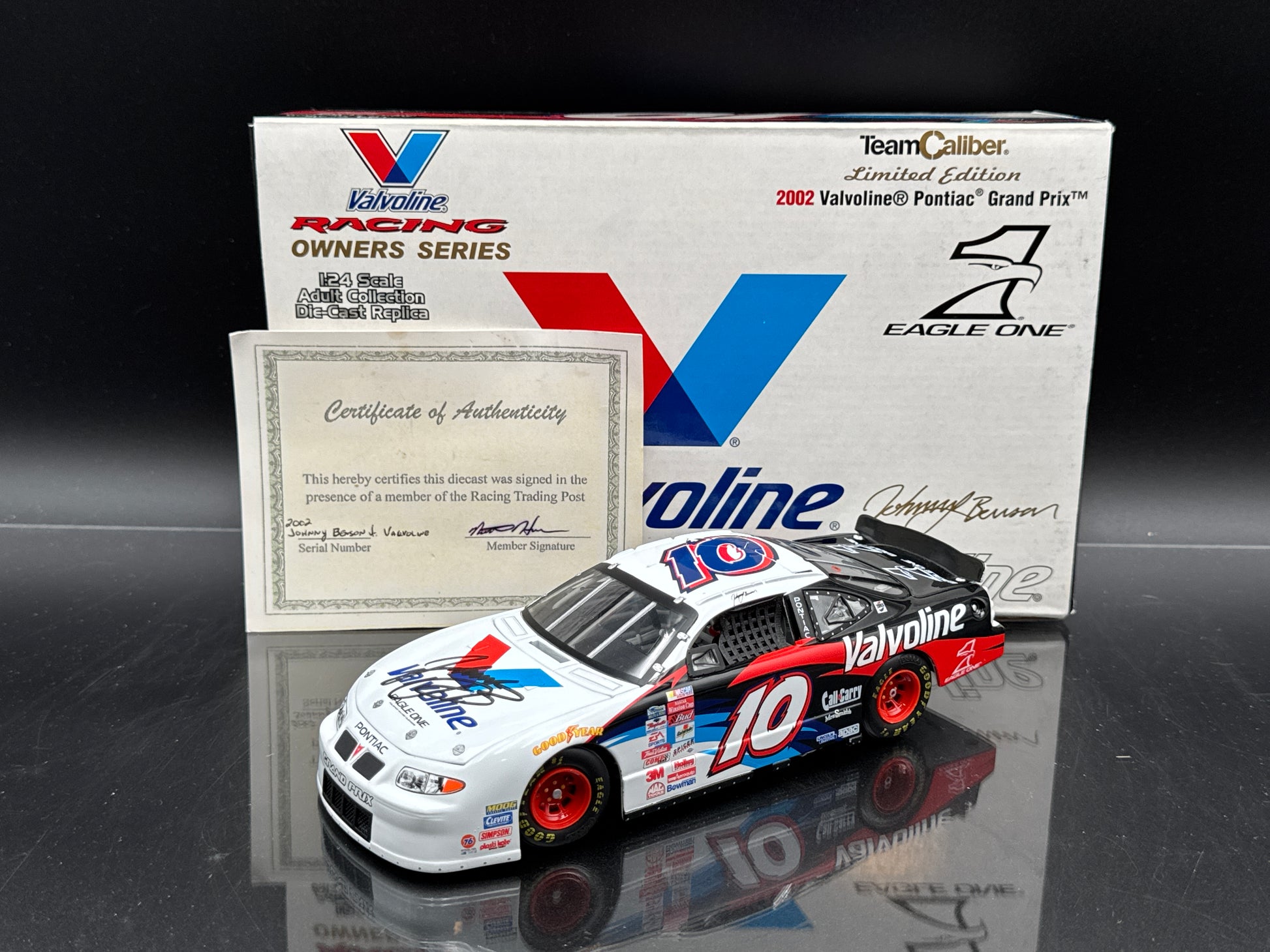 Johnny Benson 2002 Valvoline Pontiac Grand Prix