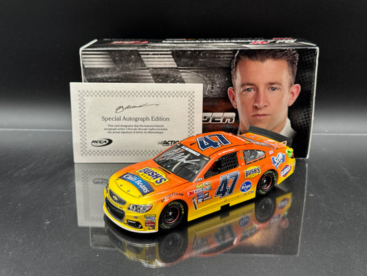 AJ Allmendinger #47 BUSH'S Chili Beans 2016 SS Autographed