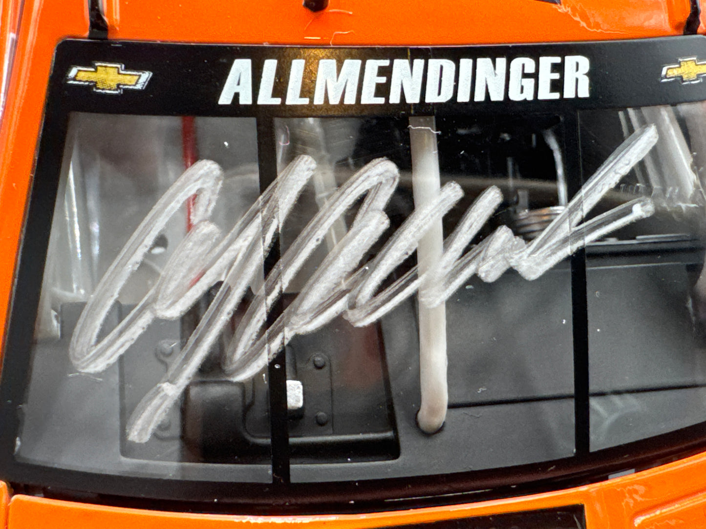 AJ Allmendinger #47 BUSH'S Chili Beans 2016 SS Autographed