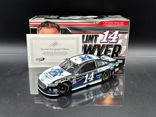 Clint Bowyer #14 Ford Hall of Fans 2018 Fusion Autographed