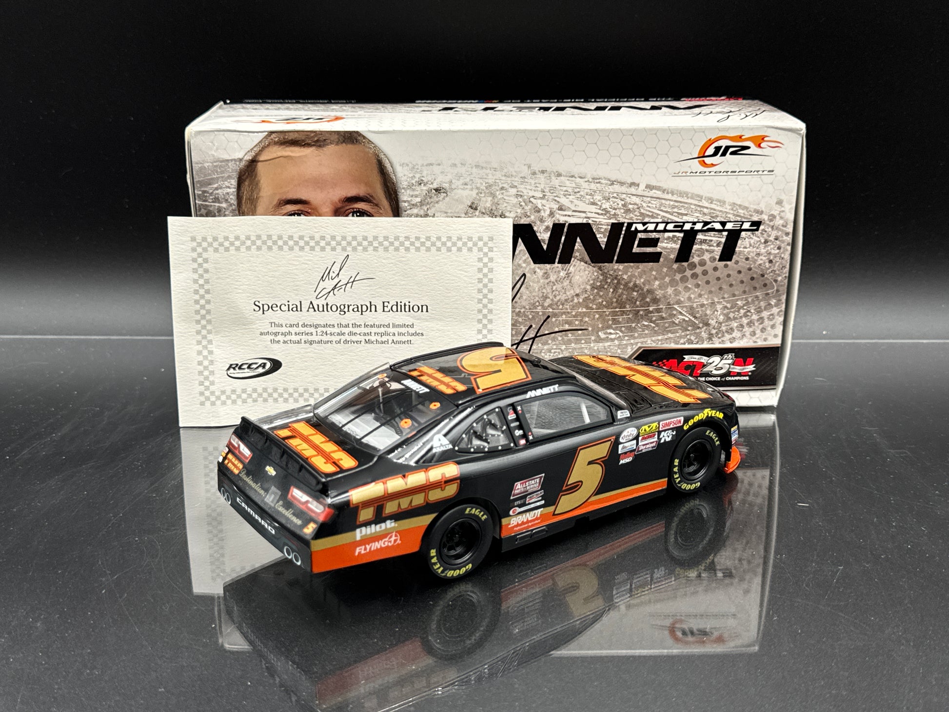 Michael Annett #5 TMC Transportation Autographed 2017 Camaro
